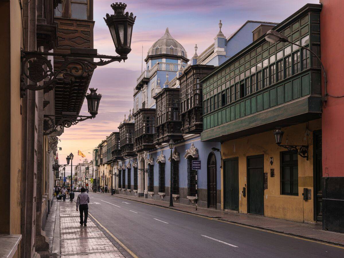 City of Lima streets of the city of lima