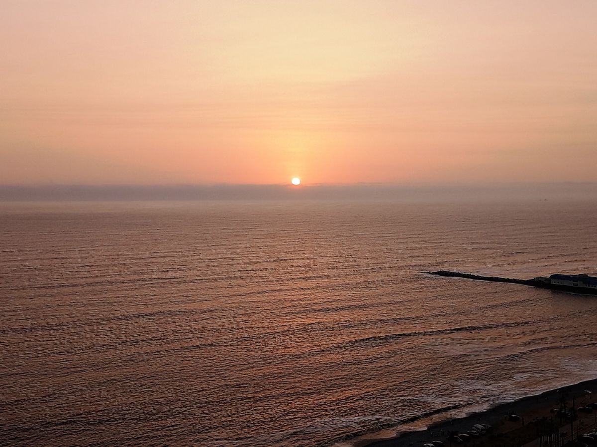 Miraflores - Lima view of the mara from miraflores, lima