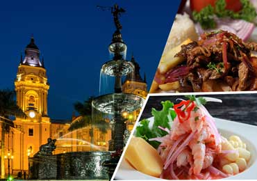 City Tour and Gastronomic Tour in Lima